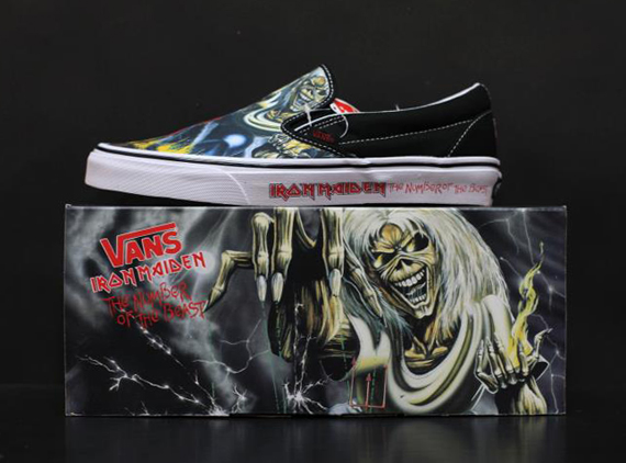 Iron Maiden X Vans Number Of The Beast Collection 1