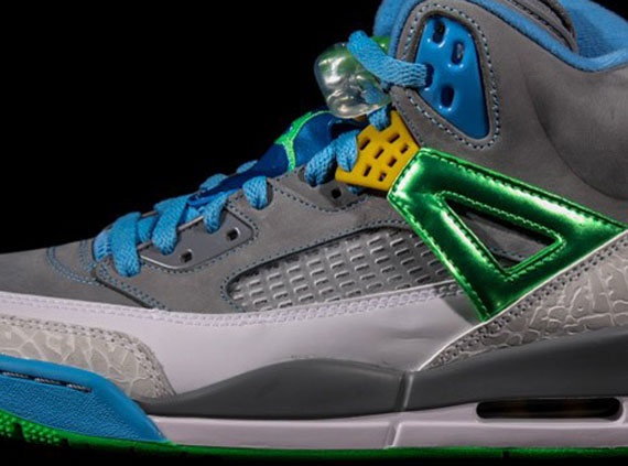 Jordan Spiz’ike – Grey – Blue – Green