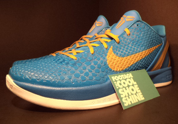 Nike Zoom Kobe VI - Unreleased Teal/Gold Promo Sample