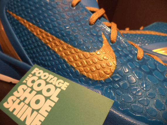 Kobe Vi Teal Gold Unreleased Sample 7