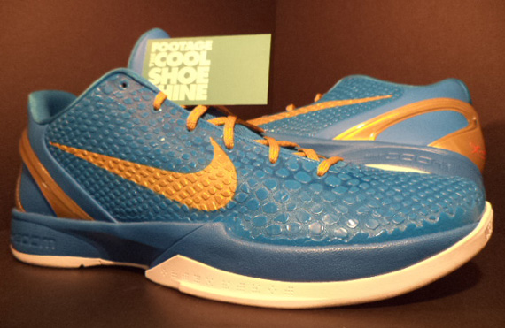 Kobe Vi Teal Gold Unreleased Sample 8