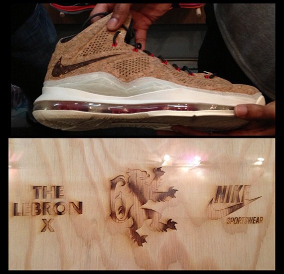 Nike LeBron X “Cork” Packaging