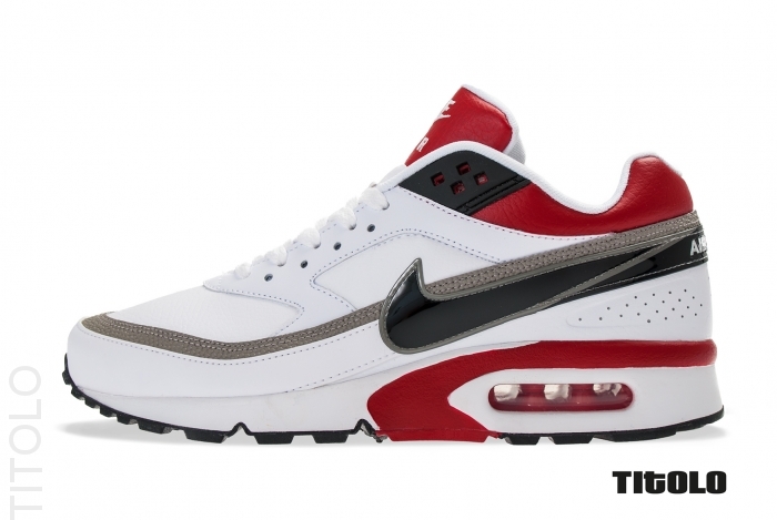 Nike Air Classic Bw White Black Gym Red Sport Grey 1