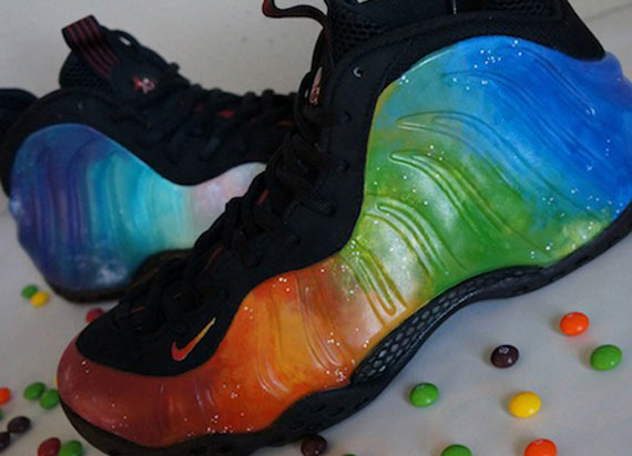 Nike Air Foamposite One Skittles Galaxy