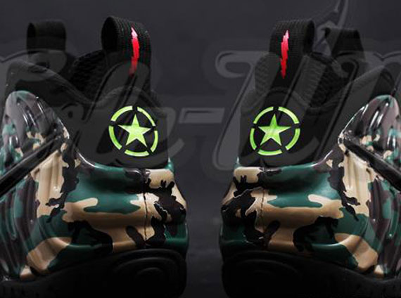 Nike Air Foamposite Pro "Army Camo"