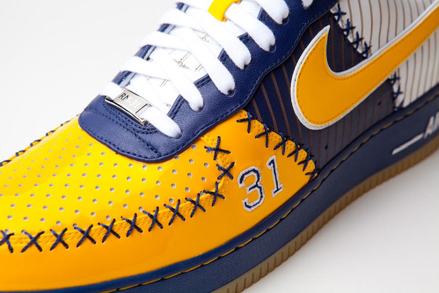 Nike Air Force 1 Bespoke "Reggie Miller" by Layupshot