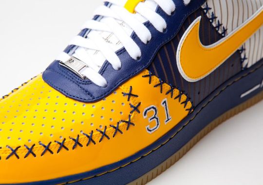 Nike Air Force 1 Bespoke “Reggie Miller” by Layupshot