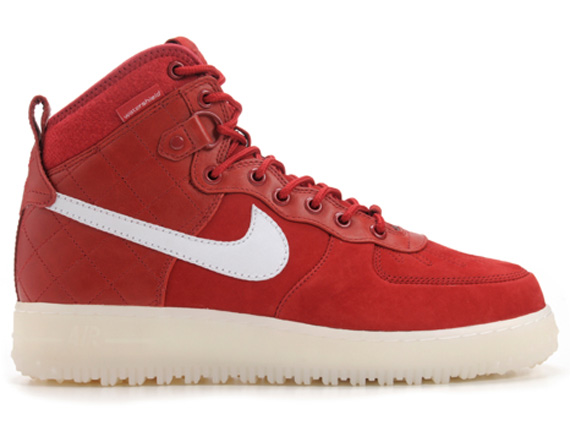 Nike Air Force 1 Duckboot Qs Gym Red White