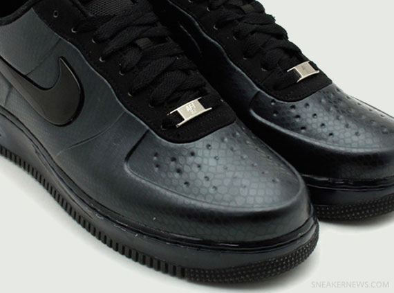 Nike Air Force 1 Foamposite Low Black Snake 1