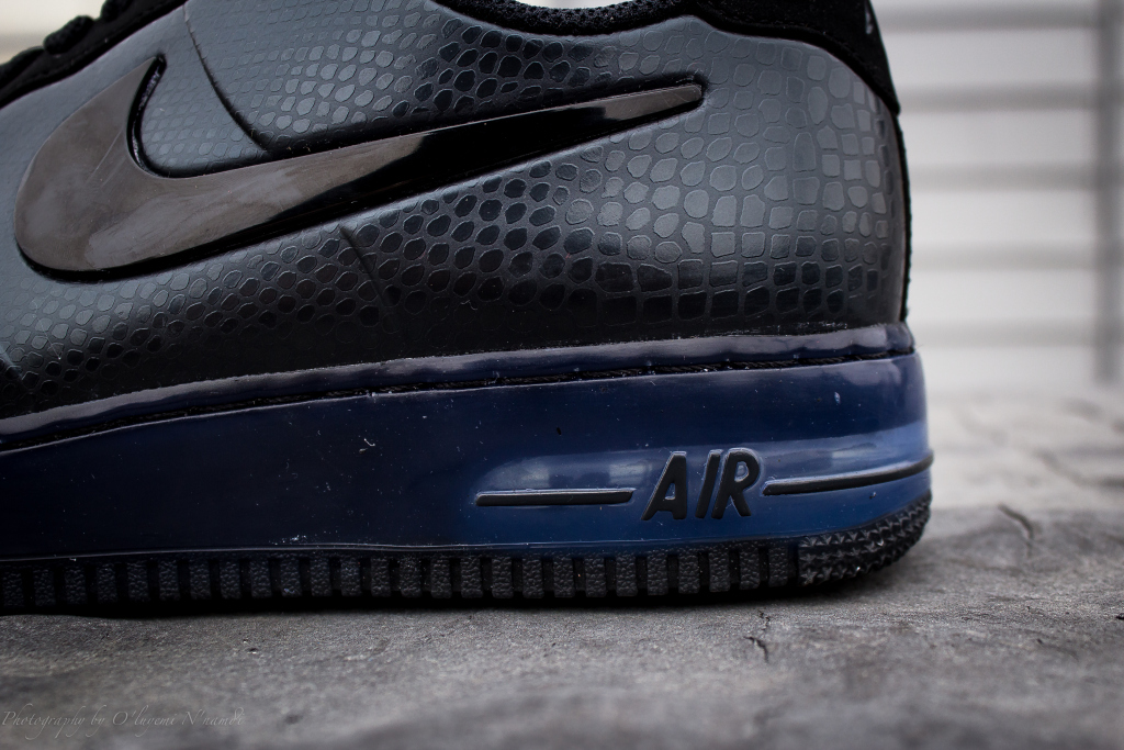 Nike Air Force 1 Foamposite Pro Low Black Water Snake 6