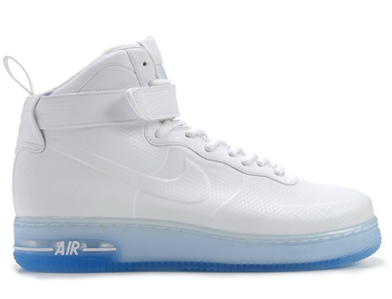 Nike Air Force 1 Foamposite Qs White White