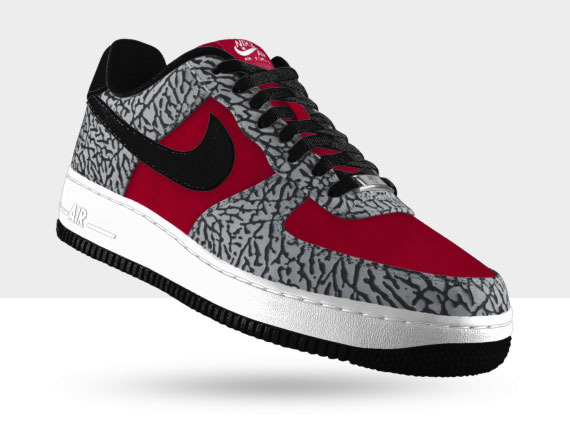 Nike Air Force 1 Id Premium Elephant Print Options January 2013 4