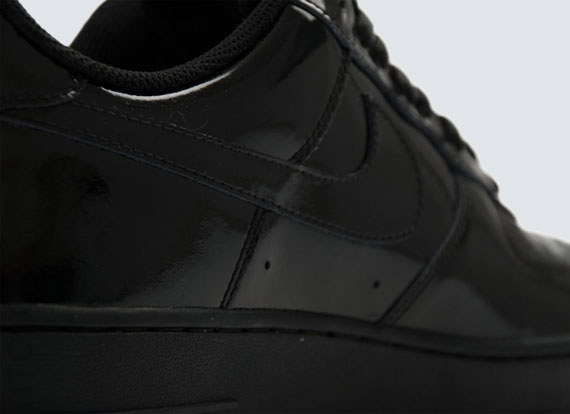 nike-air-force-1-low-black-patent Nike Air Force 1 Low Black Patent