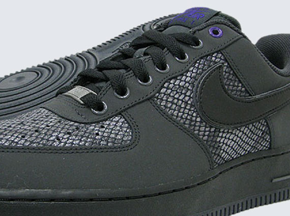 Nike Air Force 1 Low Snake Anthracite Black