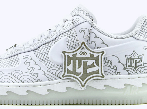 Nike Air Force 1 “Year of the Snake” Customs by Zhijun Wang