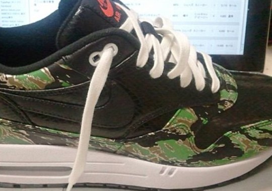 atmos x Nike Air Max 1 – Tiger Camo – Snakeskin