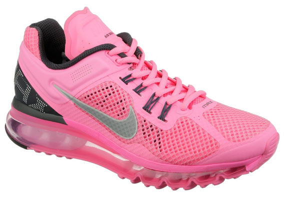 Nike Air Max 2013 Pink Black Silver 2