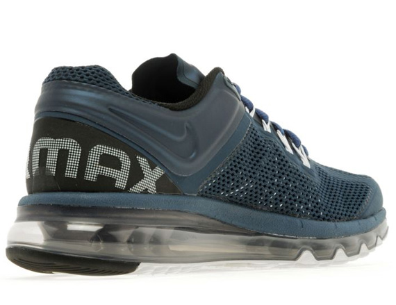 Nike Air Max 2013 Squadron Blue Metallic Silver Black 2