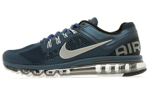 Nike Air Max 2013 Squadron Blue Metallic Silver Black 8