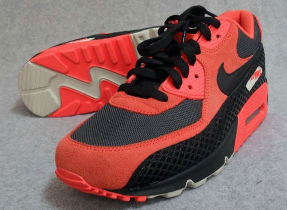 Nike Air Max 90 Premium “Snake” – Team Orange