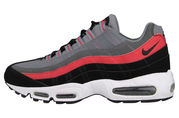 Nike Air Max 95 Cool Grey Black University Red 2