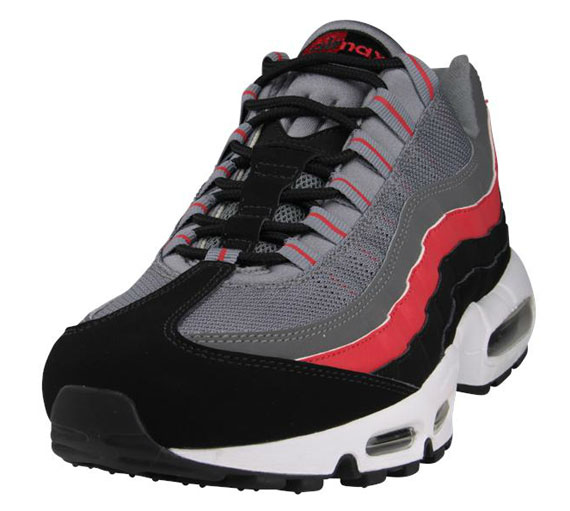 Nike Air Max 95 Cool Grey Black University Red 3