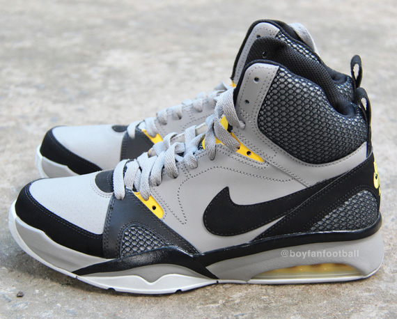 Nike Air Ultraforce Grey Black Yellow 10