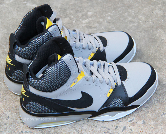 Nike Air Ultraforce Grey Black Yellow 7