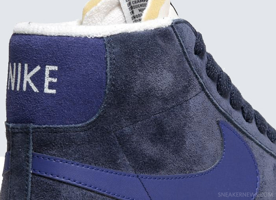 Nike Blazer Mid Suede VNTG - Obsidian - Deep Royal