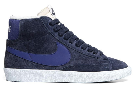 Nike Bruin Mid Suede Vntg Obsidian Deep Royal 2