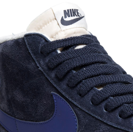 Nike Bruin Mid Suede Vntg Obsidian Deep Royal 6