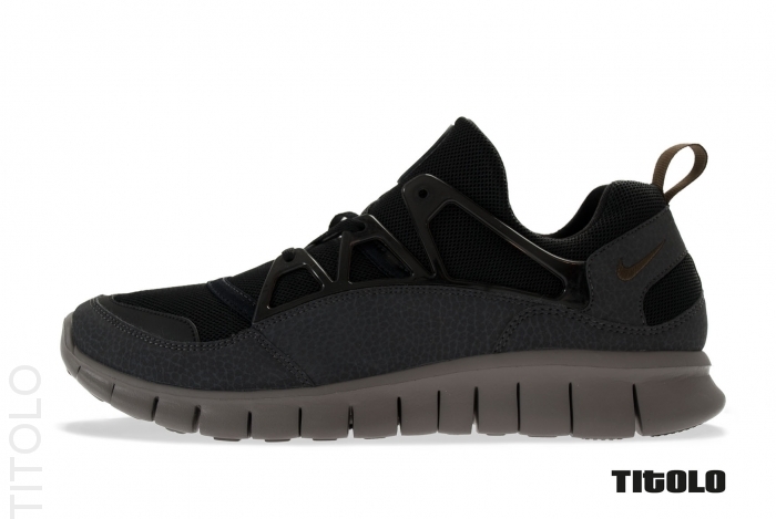 Nike Free Huarache Light Black Brown 1