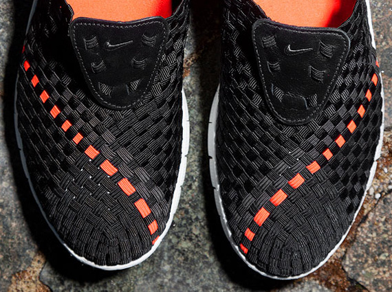 Nike Free Woven – Black – Sail – Orange