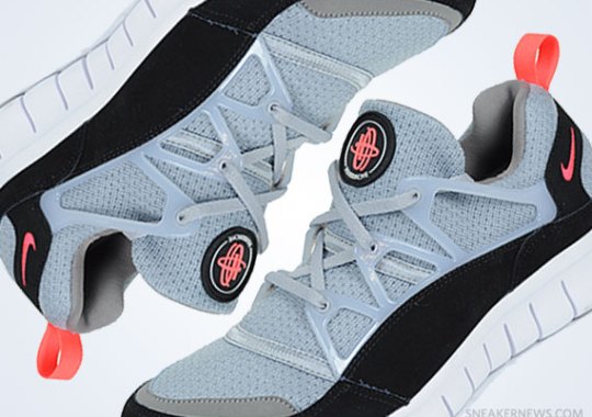 Nike Free Huarache Light – Wolf Grey – Infrared