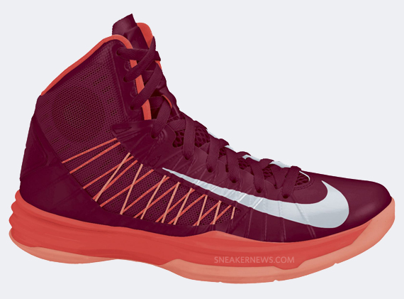 Nike Hyperdunk+ - Team Red - Bright Crimson