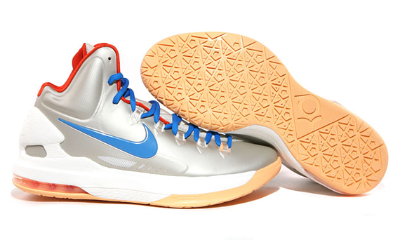 Nike Kd V Birch Photo Blue Sail Team Orange 2