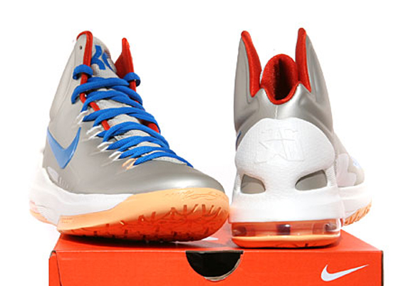 Nike Kd V Birch Photo Blue Sail Team Orange 6