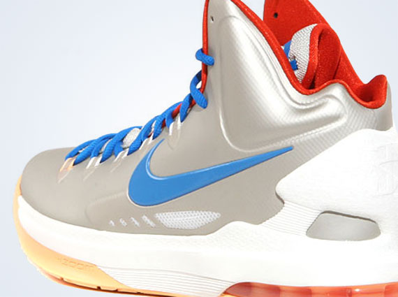 Nike Kd V Birch Photo Blue Sail Team Orange