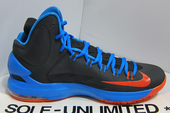 Nike Kd V Black Photo Blue Team Orange Reminder 1