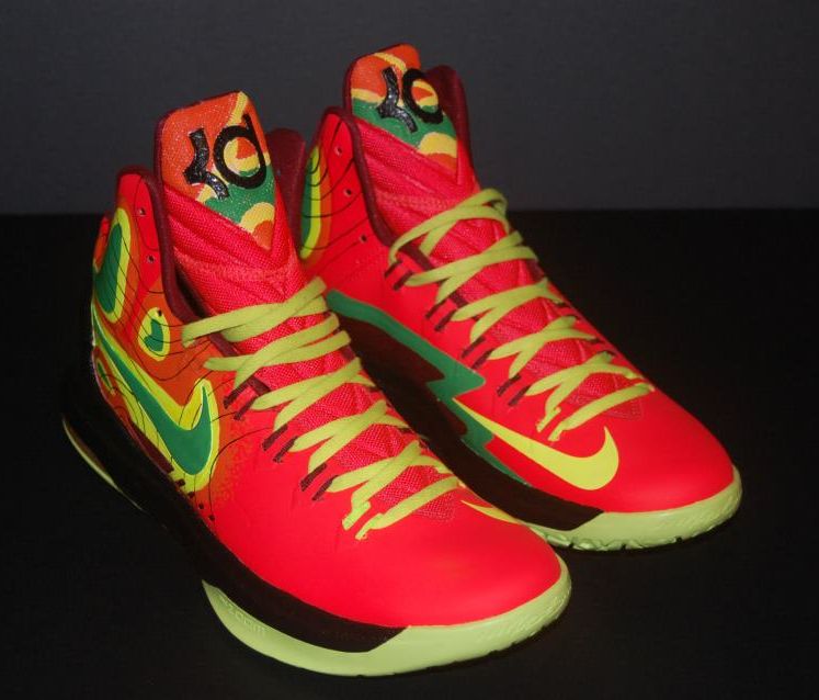 Nike Kd V Weatherman On Fire Customs 03