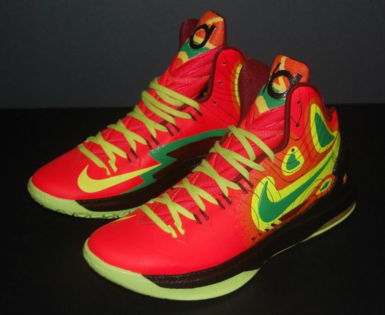 Nike Kd V Weatherman On Fire Customs 09