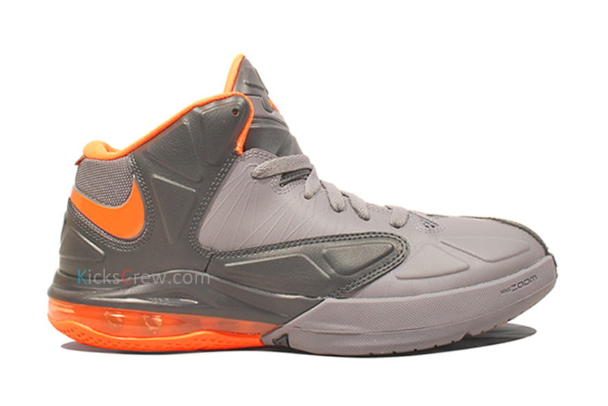 Nike Lebron Ambassador V Charcoal Total Orange 1