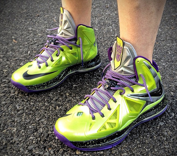 Nike LeBron X iD "Devastator" Customs by Mache