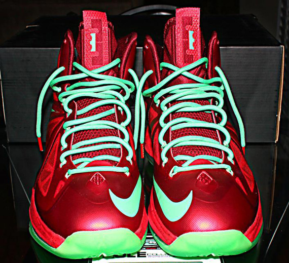 Nike Lebron X University Red Tourmaline Team Red 3