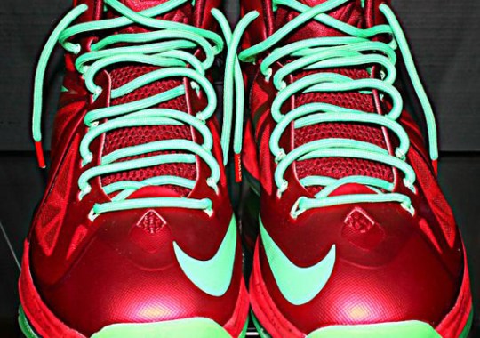 Nike LeBron X – University Red – Tourmaline – Team Red