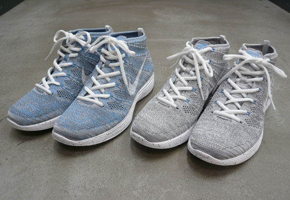 Nike Lunar Flyknit Chukka HTM – Blue Glow + Light Charcoal