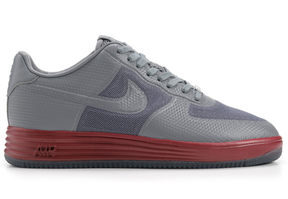 Nike Lunar Force 1 Fuse Nrg Cool Grey Cool Grey Team Red