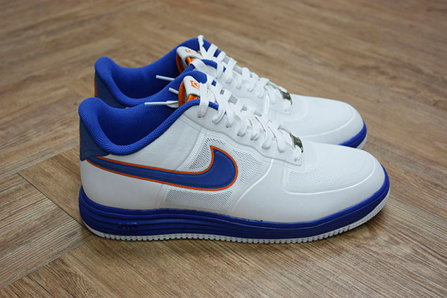 Nike Lunar Force 1 Medicom Bearbrick White Orange Blue 7