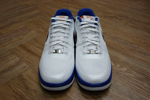 Nike Lunar Force 1 Medicom Bearbrick White Orange Blue 9