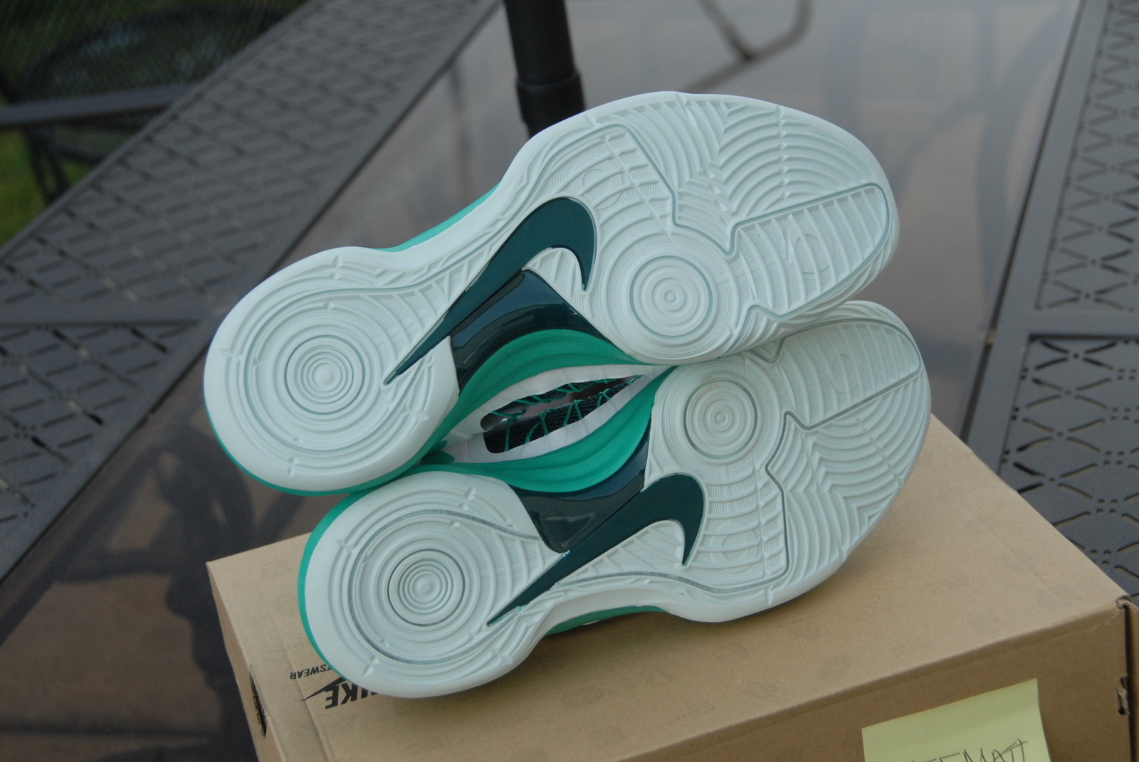 Nike Lunar Hyperdunk Low White Green 02